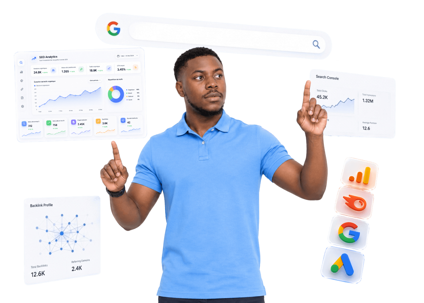 Référencement (SEO) à Dakar — Agence Moov