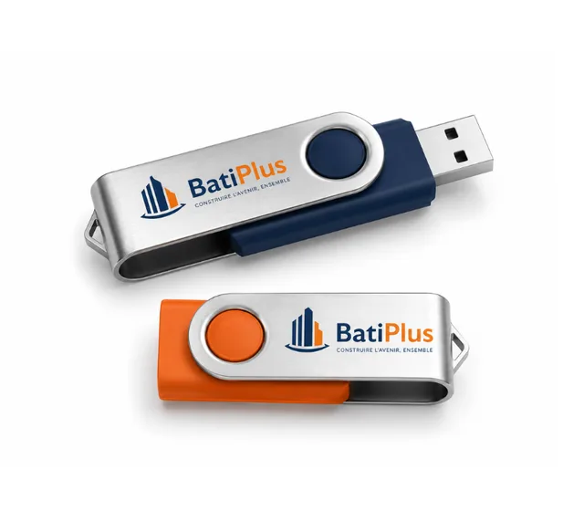 Clés USB imprimés par l'Agence Moov à Dakar